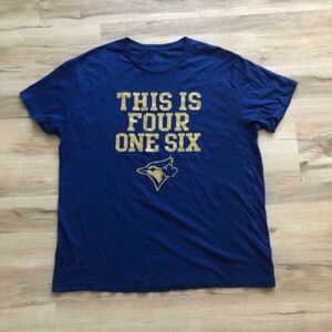 THIS IS 416 Toronto Blue Jays Short Sleeve Tee